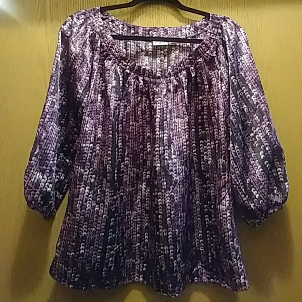 Cato purple blouse